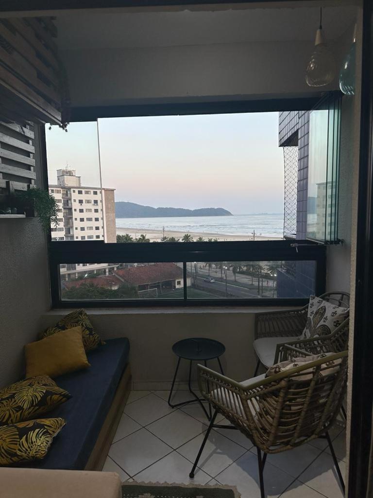 Apto Frente Mar Em Praia Grande 外观 照片